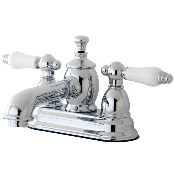 KS7001PL 4" Centerset Bathroom Faucet, Polished Chrome